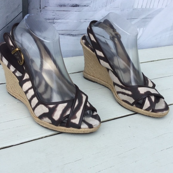 Banana Republic Wedge Sandals - Picture 1 of 8